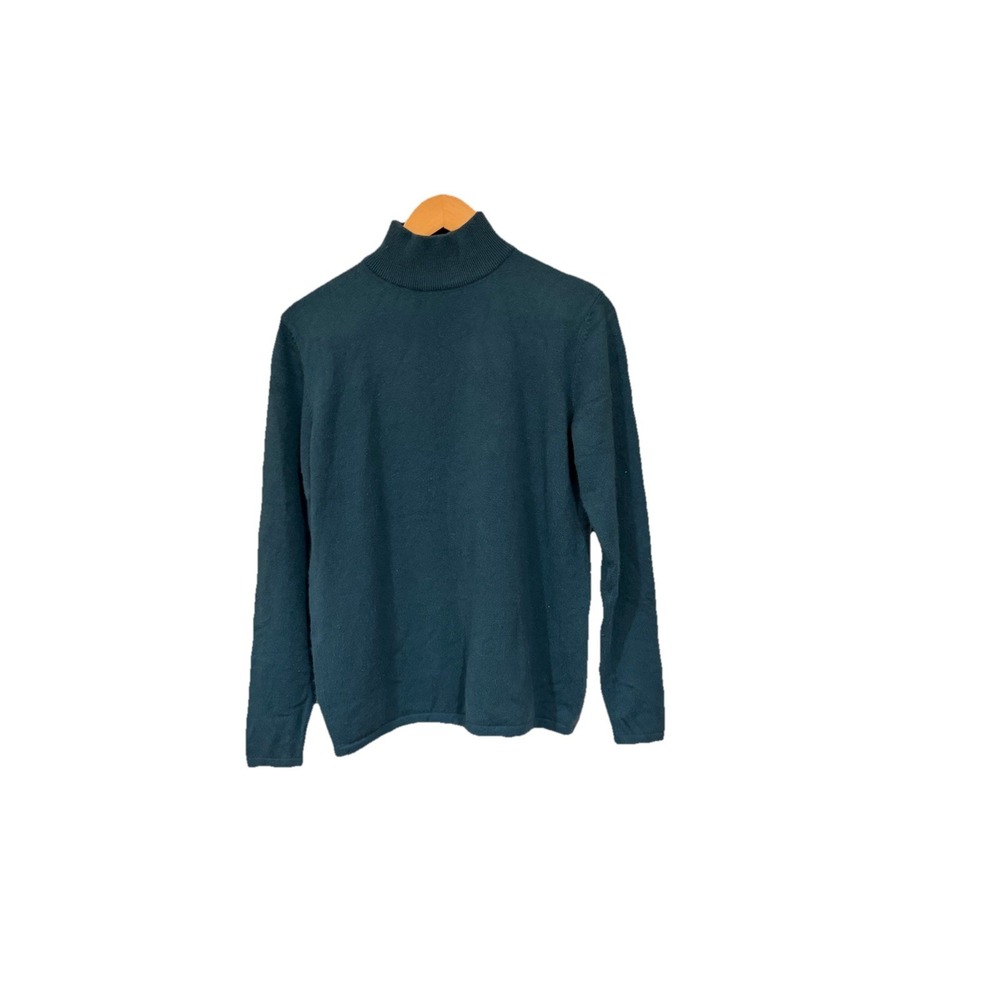 Vintage‎ Country Shop Cashmeres Blue Turtleneck Sweater Women's Size large